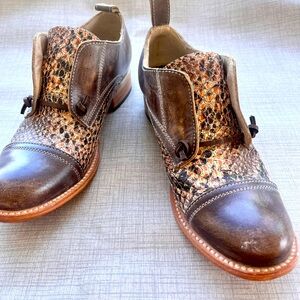 Freebird Snakeskin “Mabel” Oxford Size 9